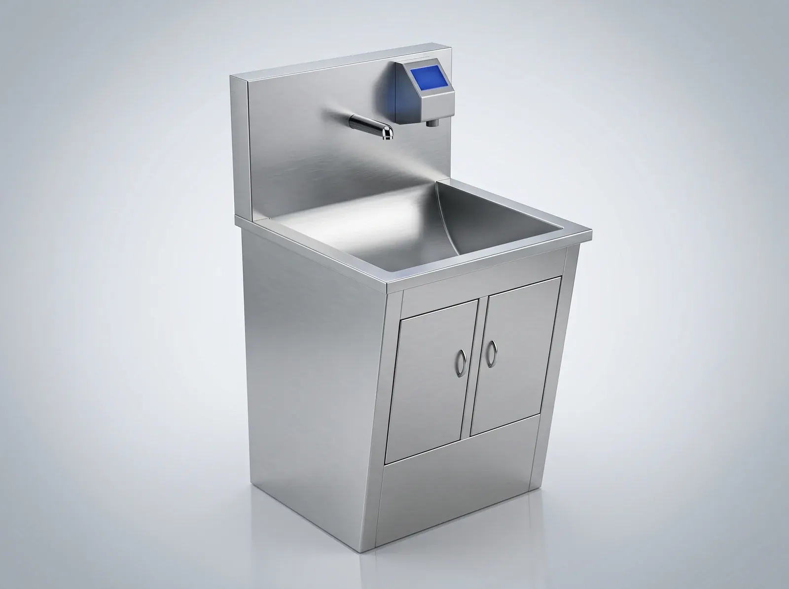 LVS-L1 Touchless Sink — Pedestal, 1 Station