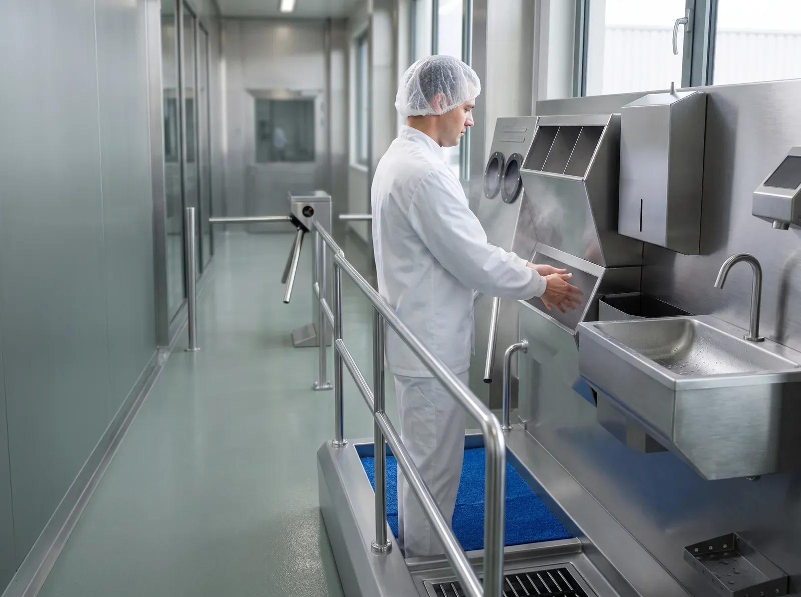 Hygiene barriers in hospitals